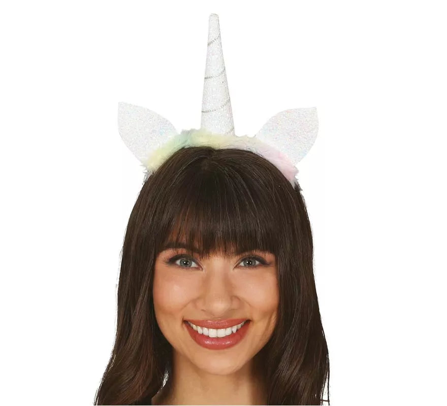Translation missing: it.Diadema de Unicornio Blanco