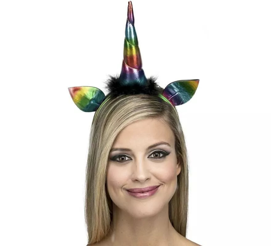 Translation missing: it.Diadema de Unicornio Multicolor