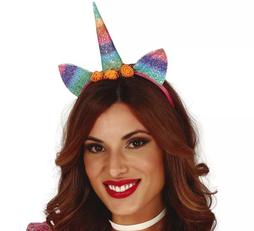 Translation missing: it.Diadema de Unicornio Multicolor