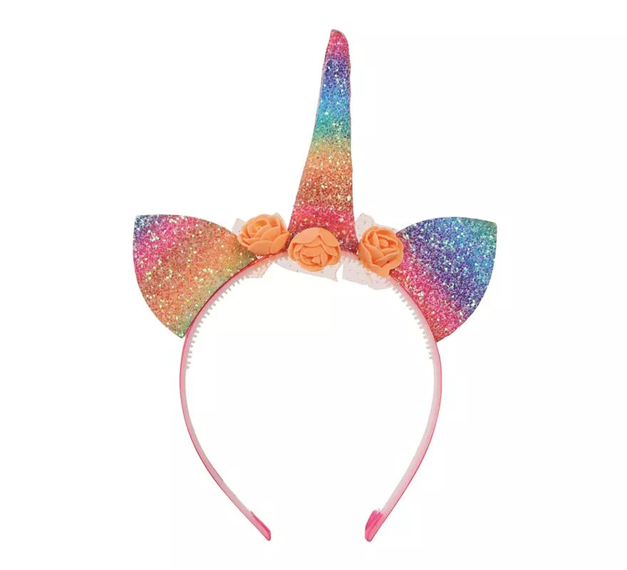 Translation missing: it.Diadema de Unicornio Multicolor