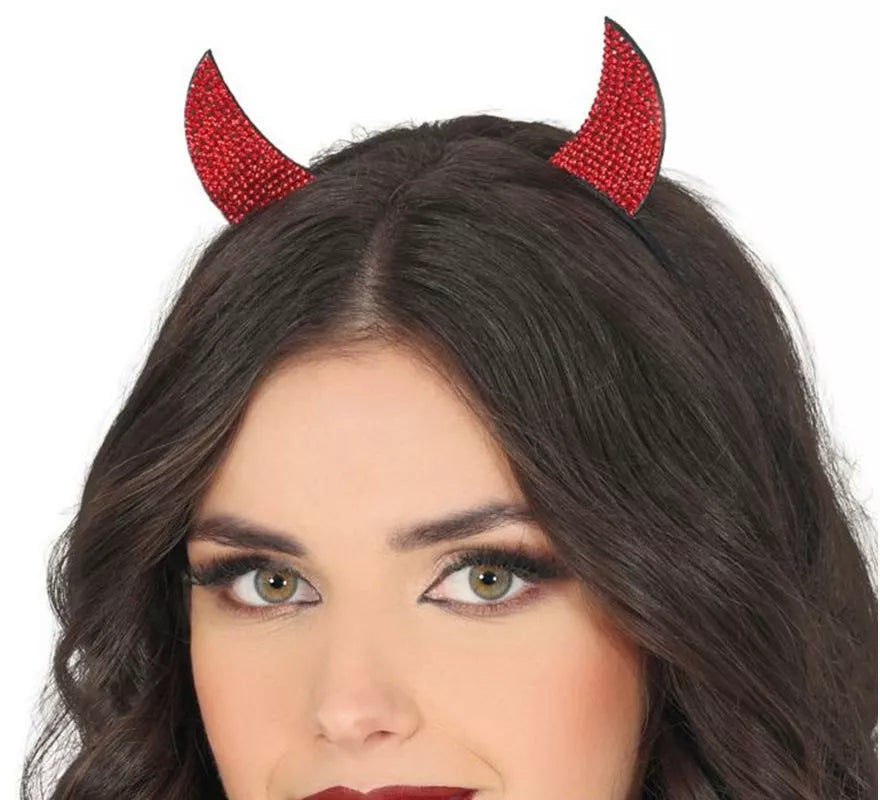 Translation missing: it.Diadema Demonio rojo Brillante