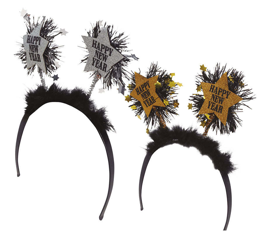 Diadema Estrella 'Happy New Year' Surtidos