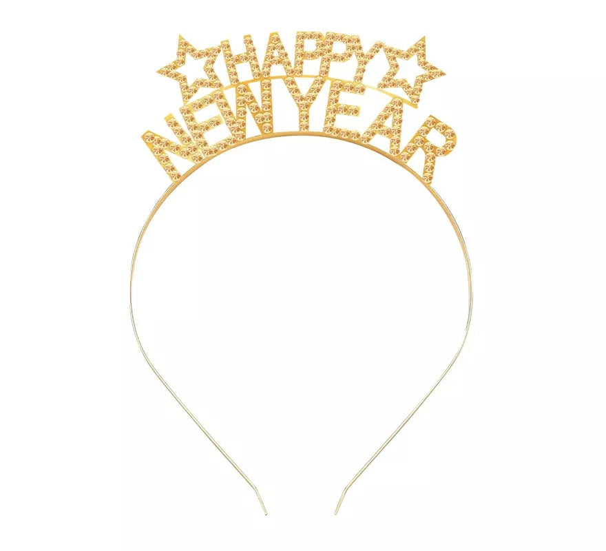 Translation missing: it.Diadema Happy New Year dorada