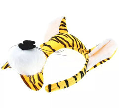 Fascia per maschera da tigre