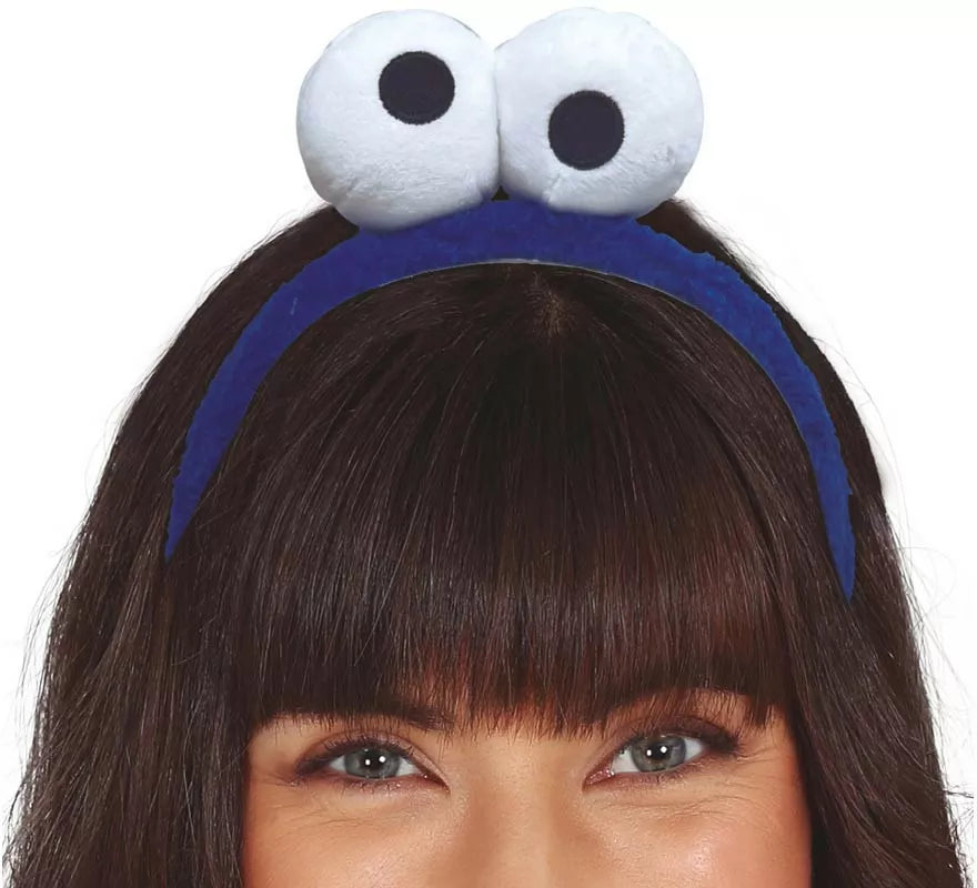 Translation missing: it.Diadema Monstruo Azul con Plumas