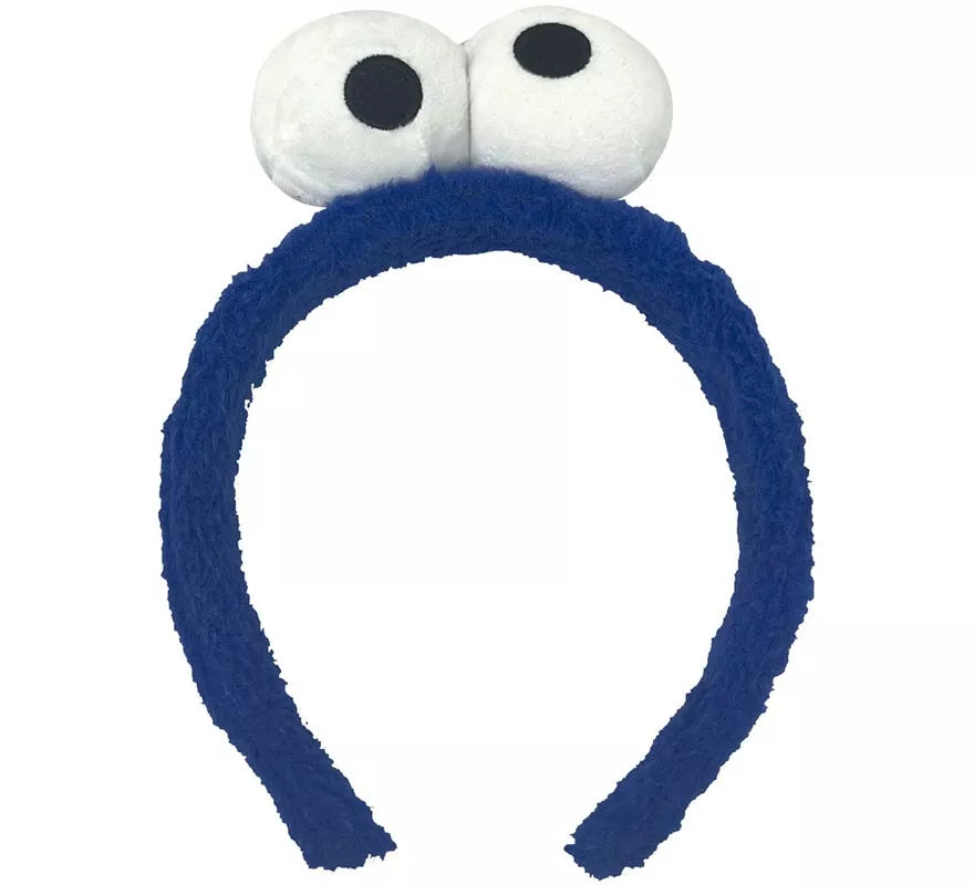 Translation missing: es.Diadema Monstruo Azul con Plumas