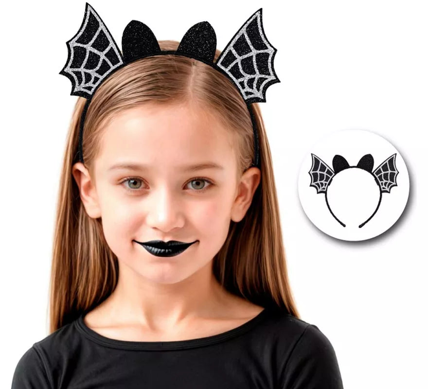 Translation missing: es.Diadema Murciélago con Lazo Infantil