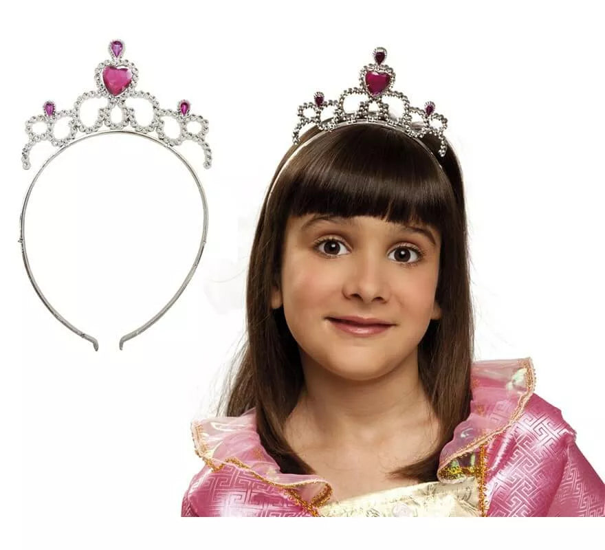 Translation missing: it.Diadema o Tiara plata de Princesa