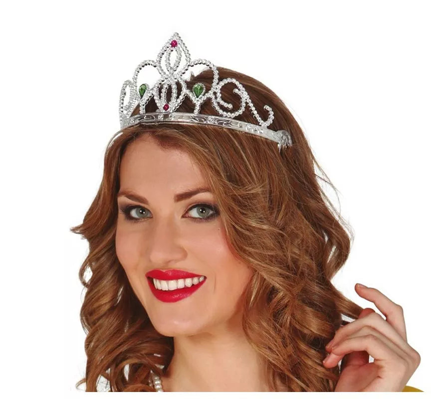 Translation missing: es.Diadema o Tiara plata para Princesas
