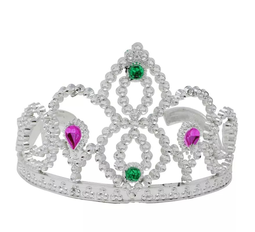 Translation missing: es.Diadema o Tiara plata para Princesas