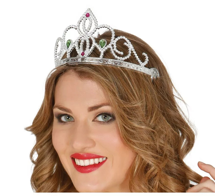 Translation missing: es.Diadema o Tiara plata para Princesas