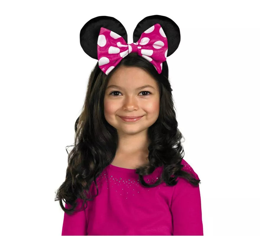 Translation missing: it.Diadema Orejas de Minnie Disney con lazo reversible infantil
