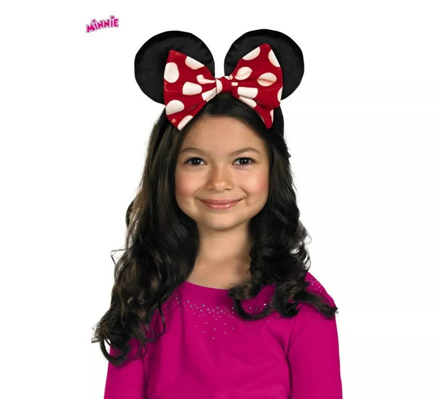 Translation missing: it.Diadema Orejas de Minnie Disney con lazo reversible infantil