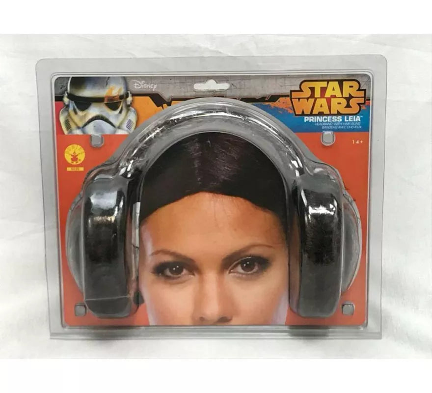 Translation missing: es.Diadema Orejeras Moños de Princesa Leia de Star Wars
