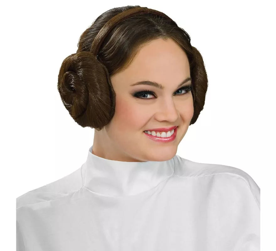 Translation missing: es.Diadema Orejeras Moños de Princesa Leia de Star Wars