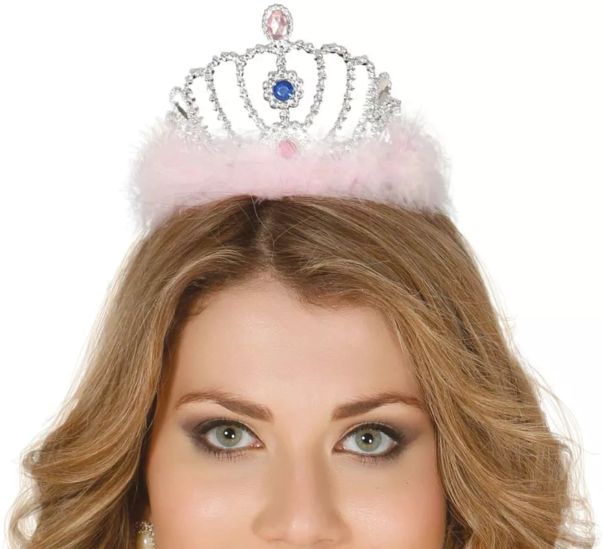 Translation missing: it.Diadema Plata con plumas