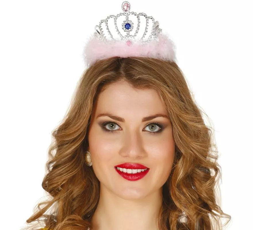 Translation missing: it.Diadema Plata con plumas
