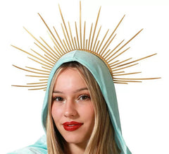 Raggi di luce Fascia della Vergine Maria o Dio