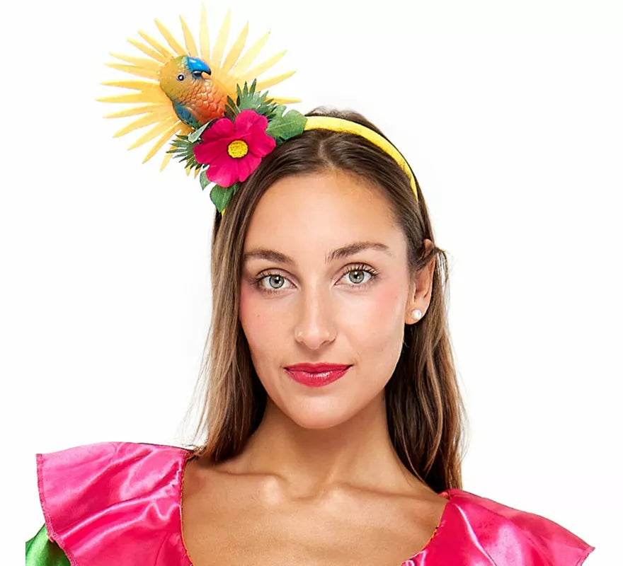 Translation missing: es.Diadema Tropical de Loro con Luz