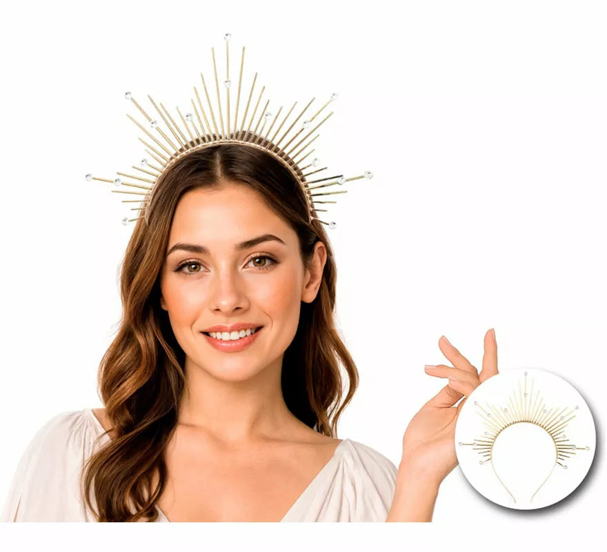 Translation missing: it.Diadema Halo de Ángel de Metal