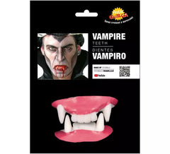 Dracula o denti da vampiro per Halloween