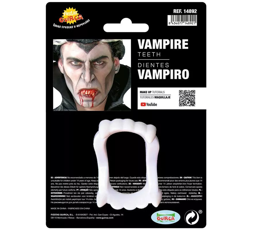 Translation missing: it.Dientes de Vampiro para Halloween