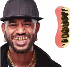 I denti d'oro del rapper