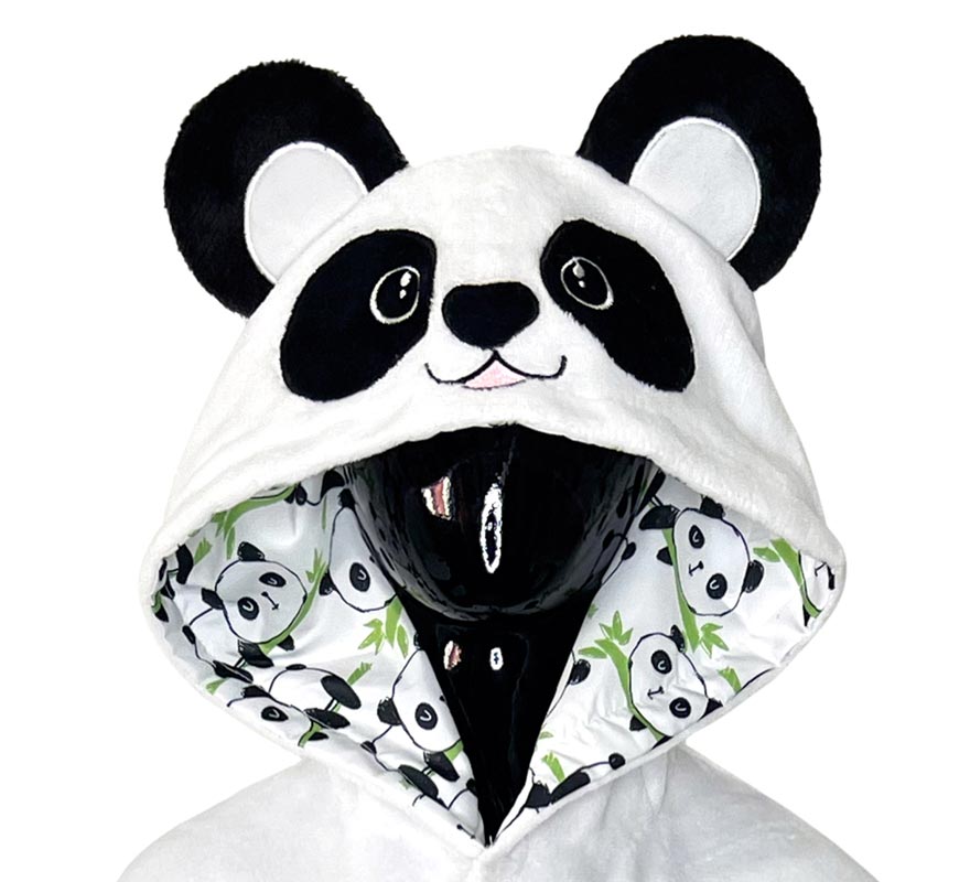 Translation missing: it.Disfraz Albornoz Paco Panda para adulto
