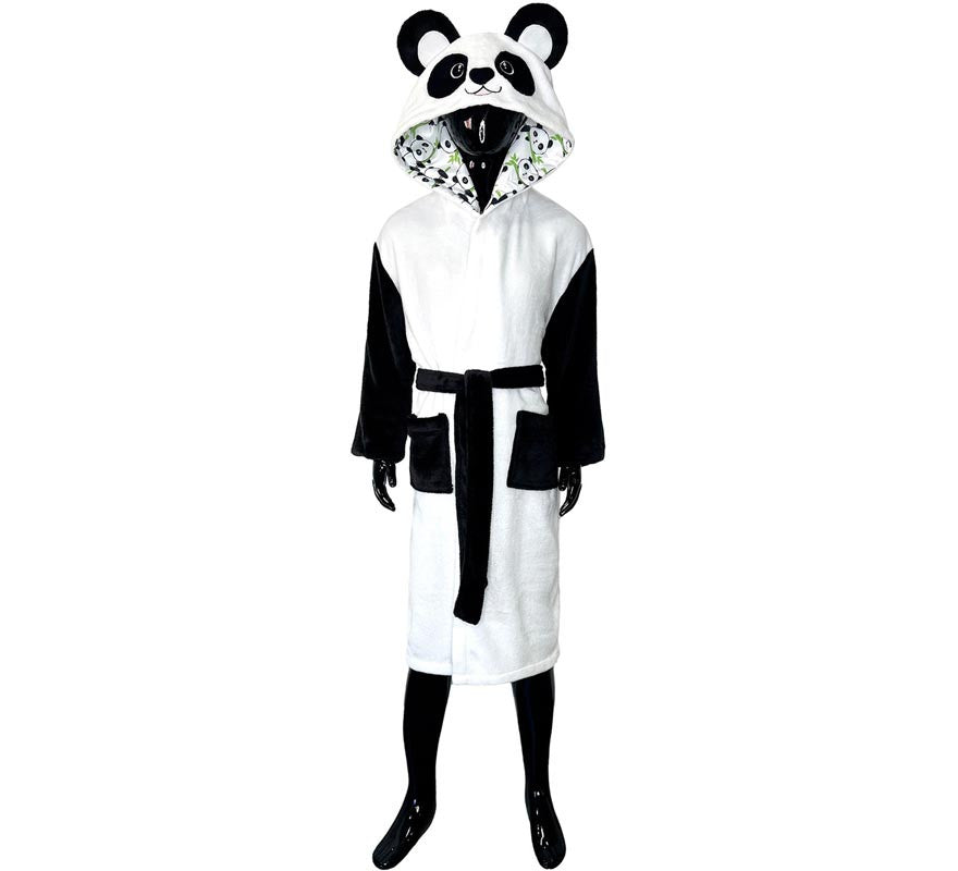 Translation missing: it.Disfraz Albornoz Paco Panda para adulto