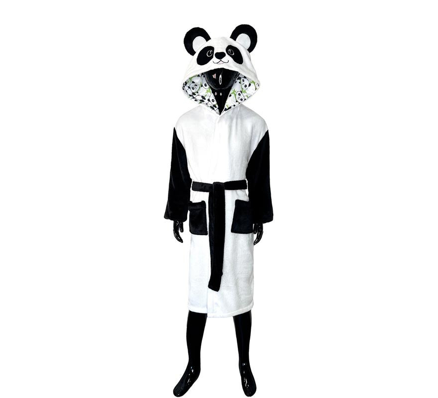 Translation missing: it.Disfraz Albornoz Paco Panda para niños