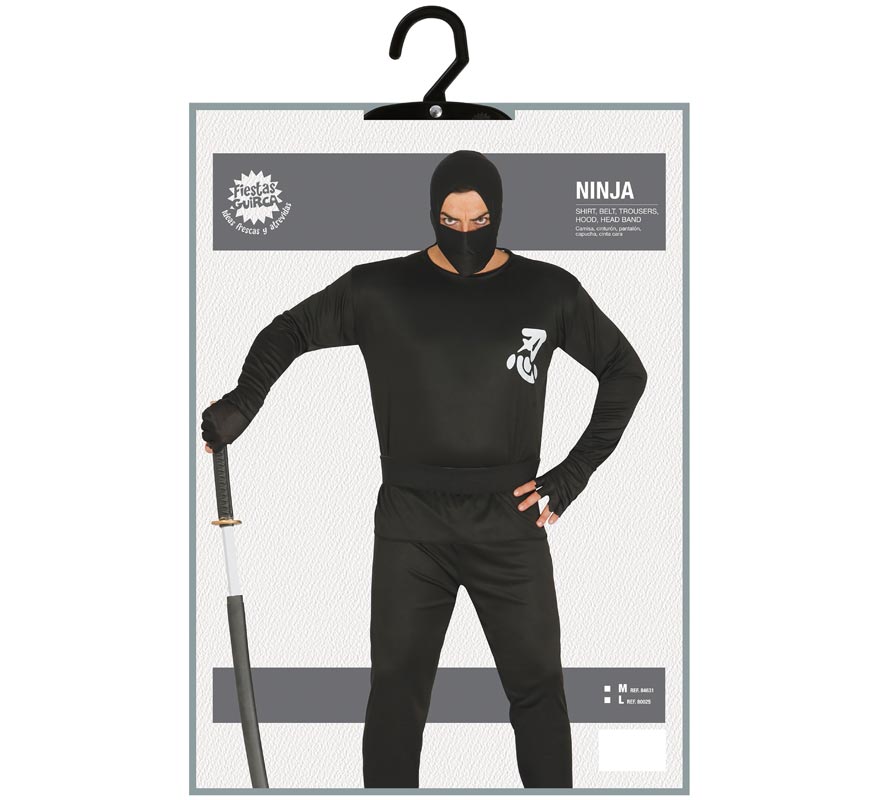 Disfraz barato de Ninja para hombre