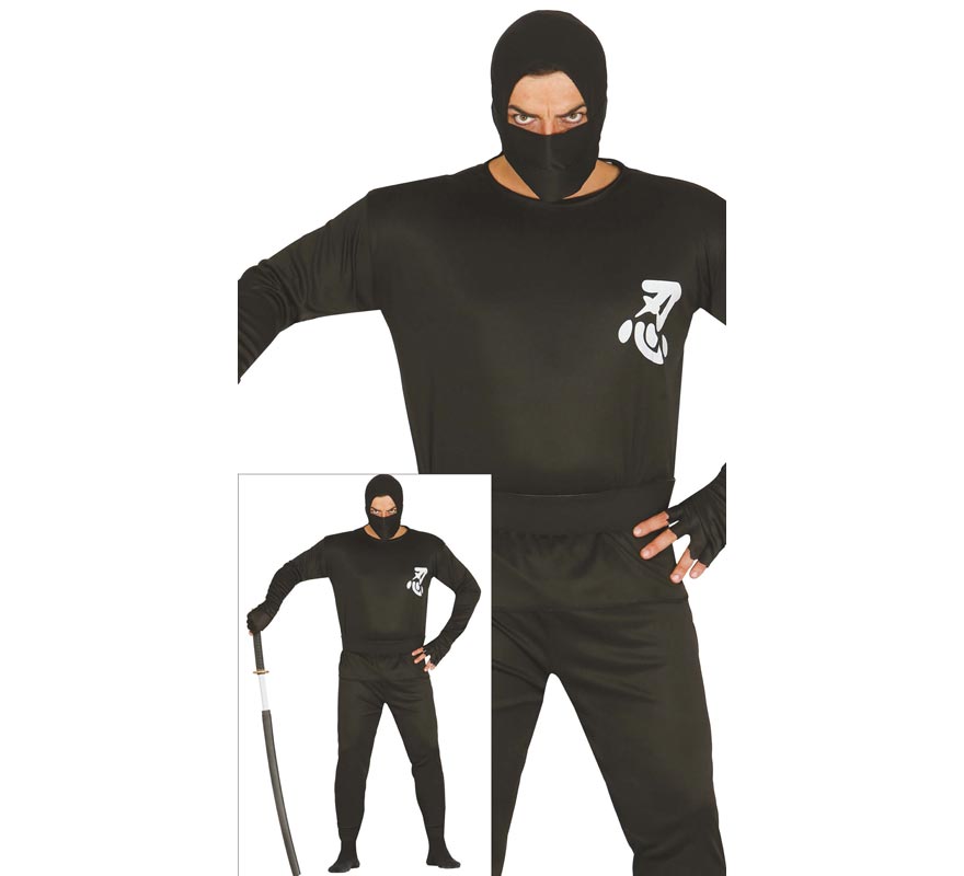 Translation missing: it.Disfraz barato de Ninja para hombre