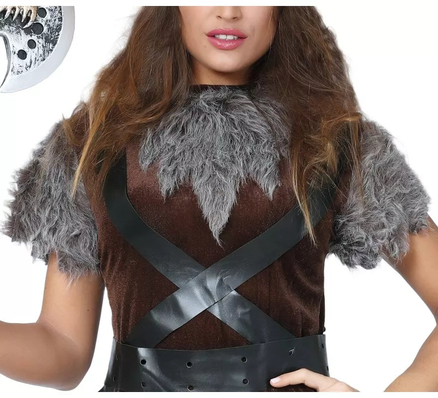 Translation missing: es.Disfraz barato de Vikinga mujer