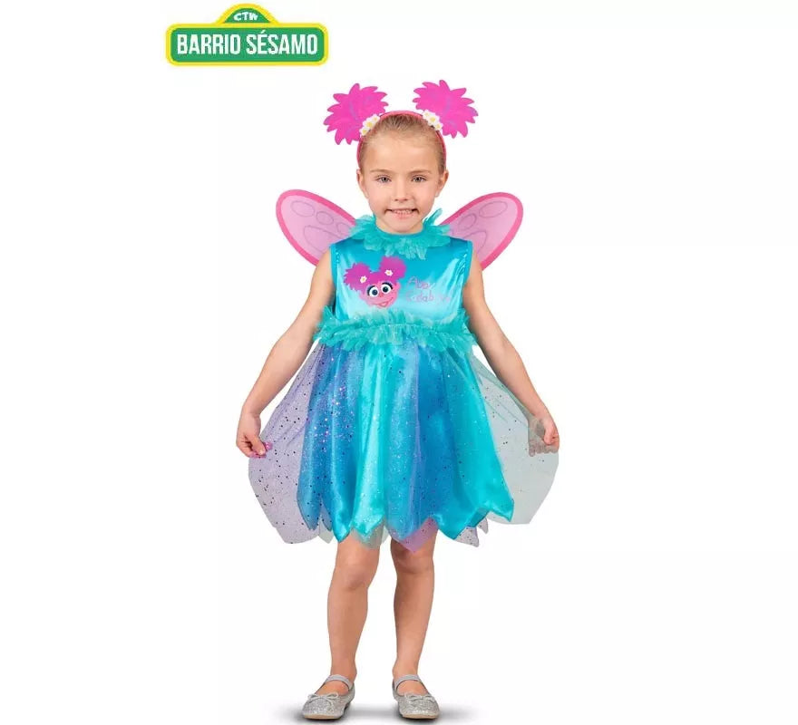 Translation missing: es.Disfraz de Abby Cadabby de Barrio Sésamo para bebé y niña