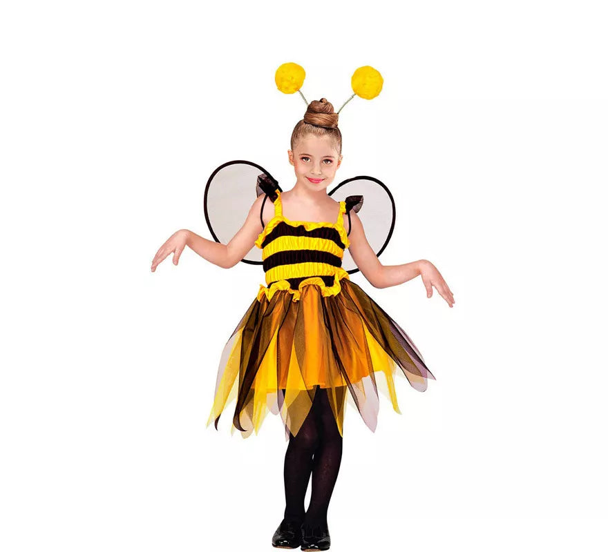 Translation missing: es.Disfraz de Abeja con Antenas grandes para niña