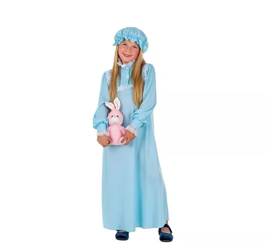 Translation missing: es.Disfraz de Abuela Azul para niña