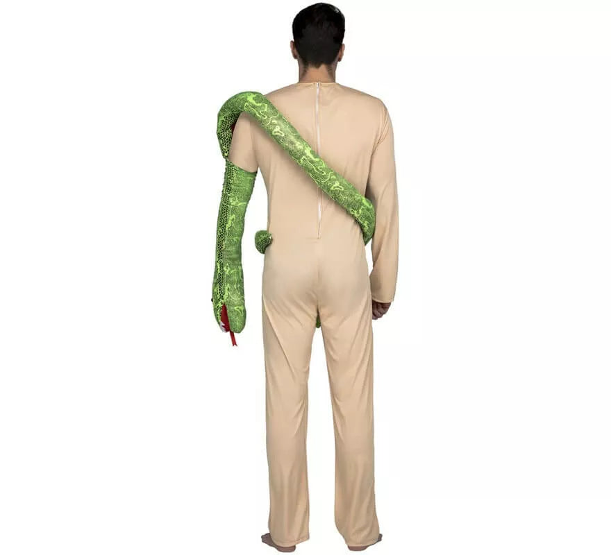 Translation missing: es.Disfraz de Adán con serpiente para hombre
