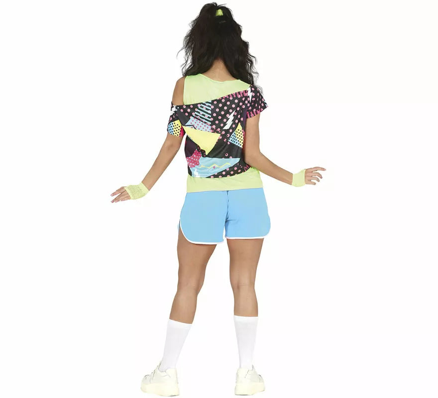 Translation missing: it.Disfraz de Aerobic de los 80' para mujer