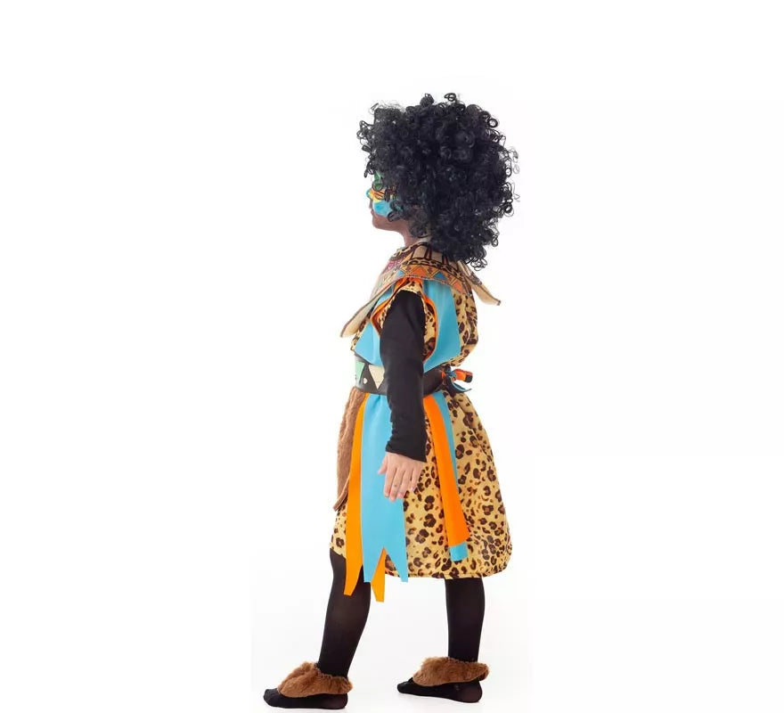 Translation missing: es.Disfraz de Africana de Tribu para niños