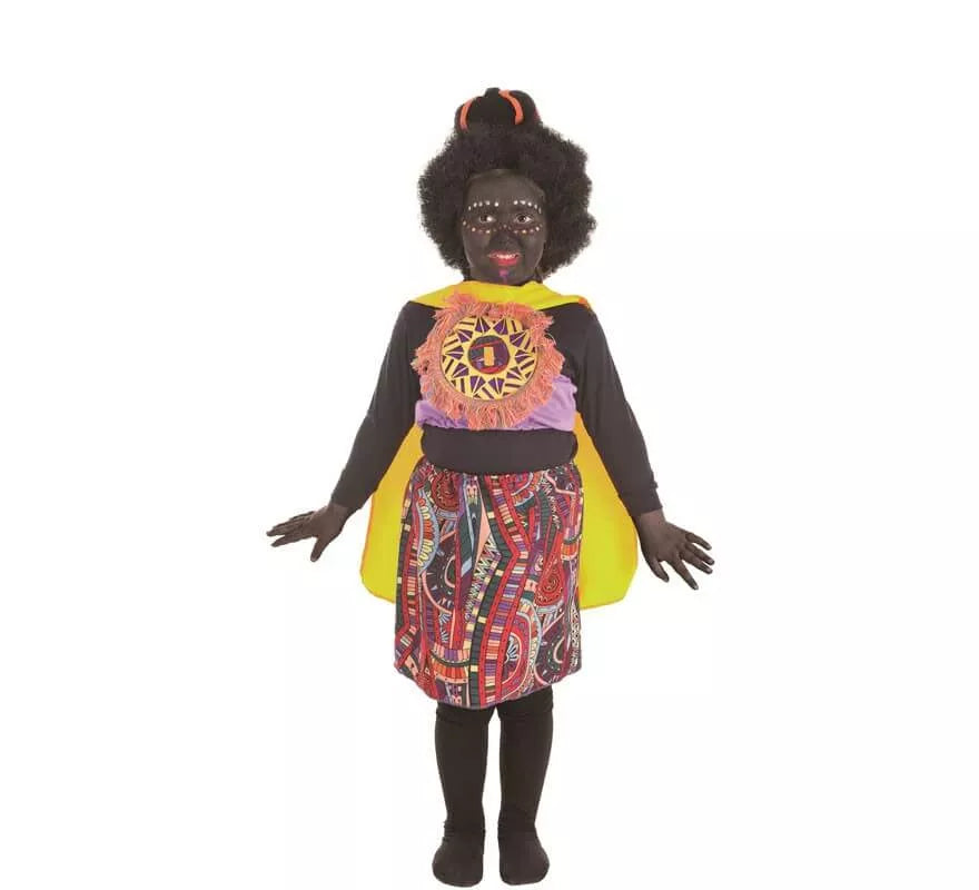 Translation missing: it.Disfraz de Africana Selva para niña