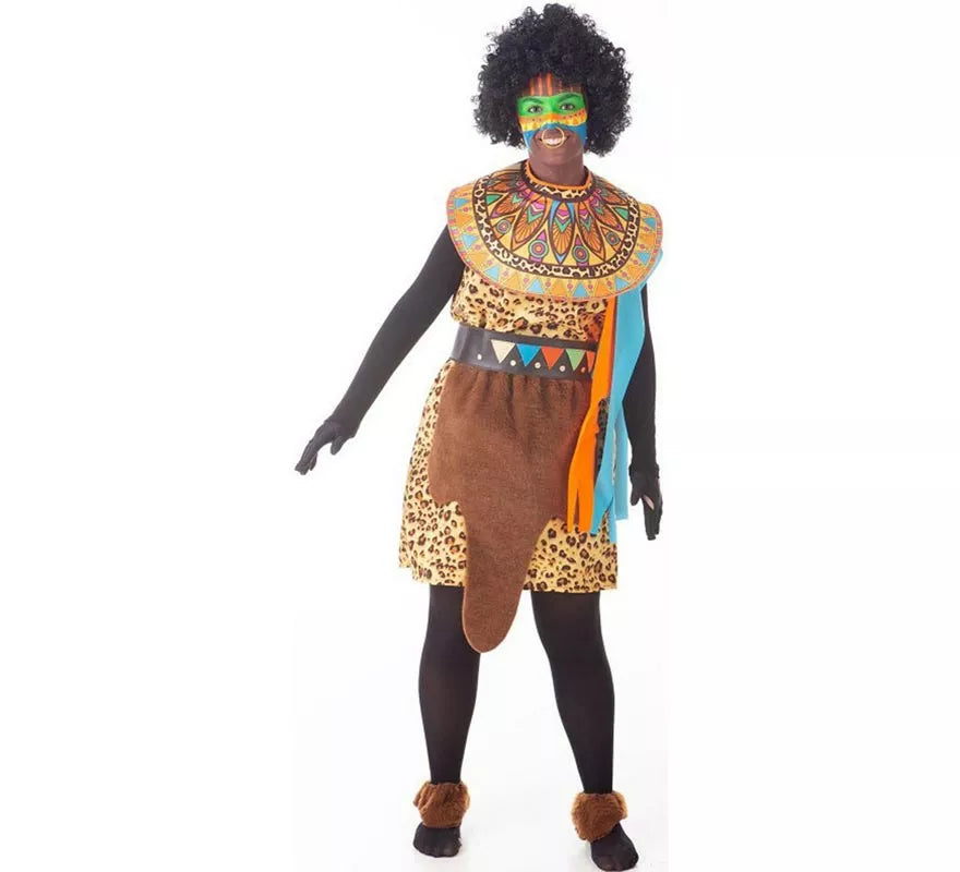 Translation missing: it.Disfraz de Africano de Tribu para mujer
