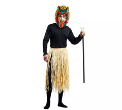 Costume africano zulù per un uomo