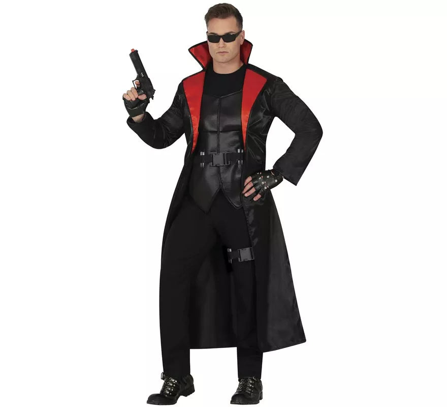 Translation missing: it.Disfraz de Agente Caza Vampiro para hombre