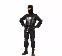 Costume da agente di polizia SWAT per bambini