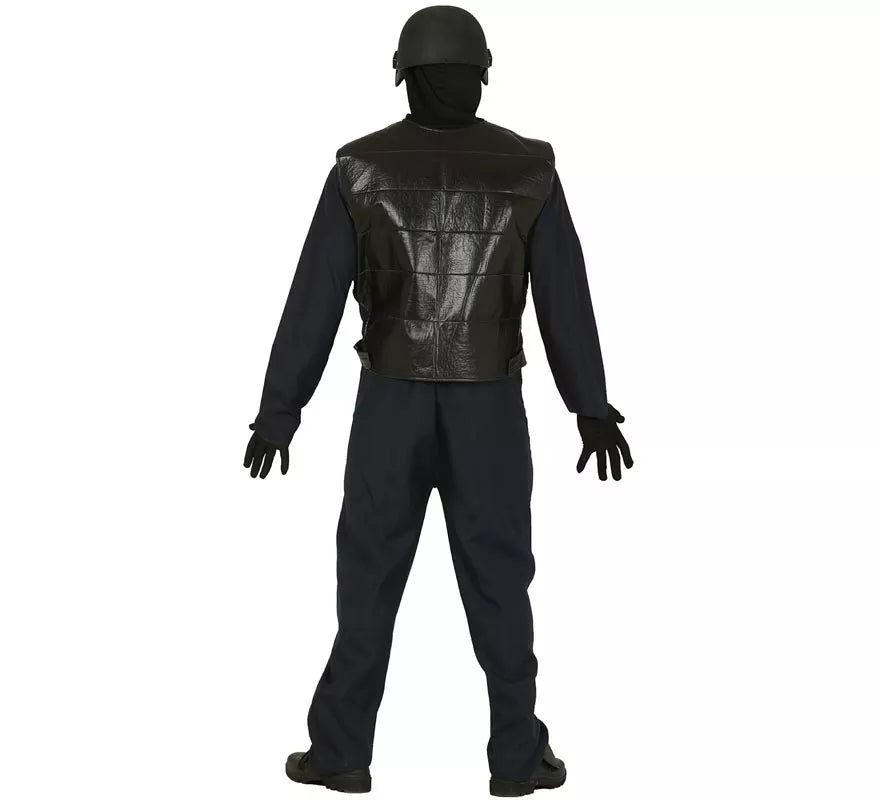 Translation missing: es.Disfraz de Agente Swat para hombre