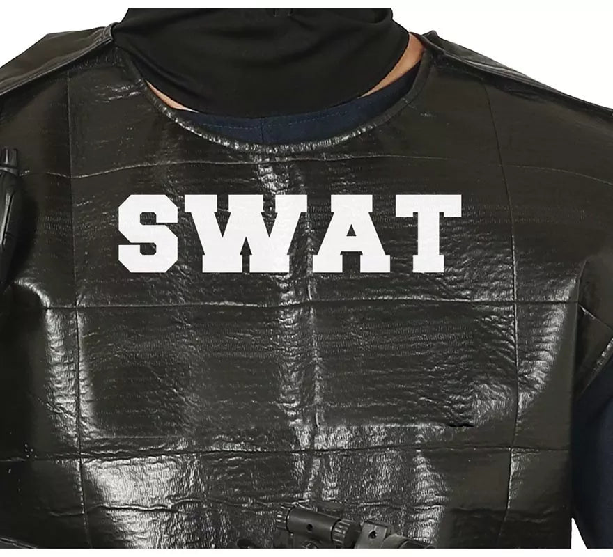 Disfraz de Agente Swat para hombre