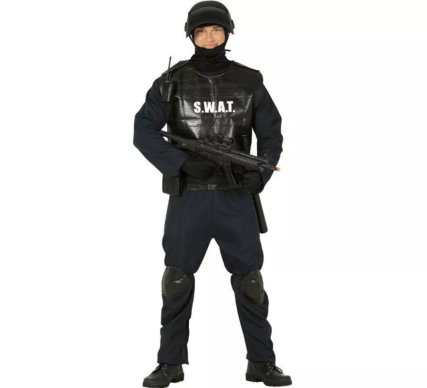 Translation missing: es.Disfraz de Agente Swat para hombre