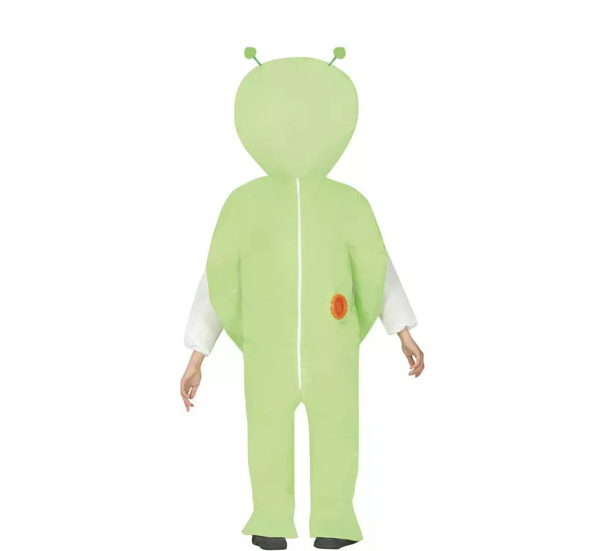 Translation missing: es.Disfraz de Alien verde hinchable o inflable para niño