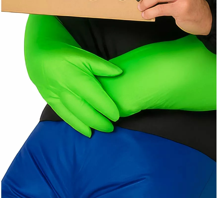 Translation missing: es.Disfraz de Alíen verde Hinchable para hombre