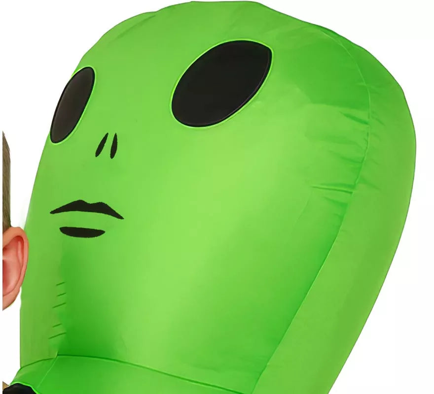 Translation missing: it.Disfraz de Alíen verde Hinchable para niño